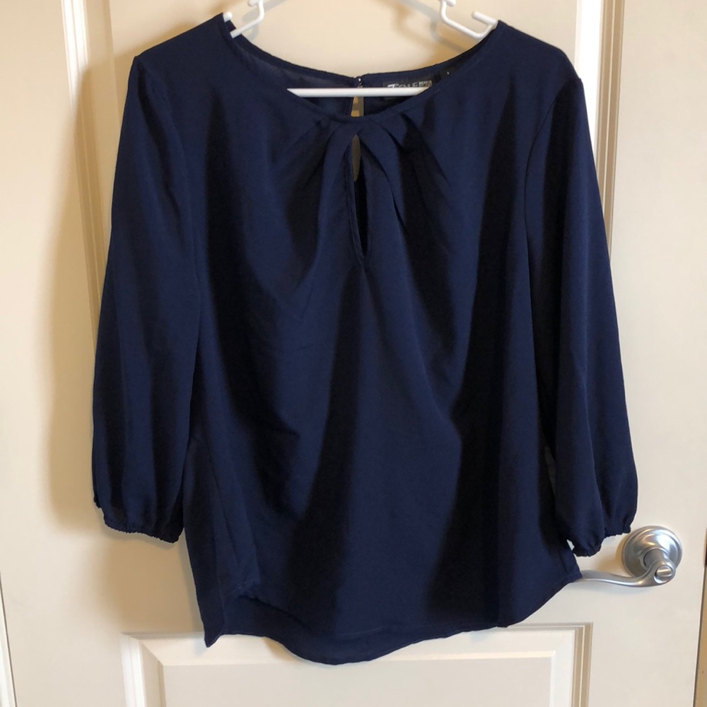 Keyhole blouse